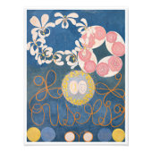 Hilma Af Klint、10番目に大きいNo1、抽象芸術・アート フォトプリント (正面)
