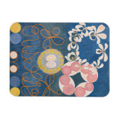 Hilma Af Klint、10番目に大きいNo1、抽象芸術・アート マグネット (横)