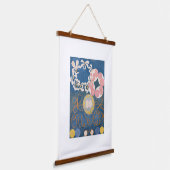 Hilma Af Klint、10番目に大きいNo1、抽象芸術・アート 吊り下げ型タペストリー (傾斜あり)