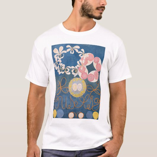 Hilma Af Klint、10番目に大きいNo1、抽象芸術・アート Tシャツ (正面)