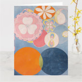 Hilma Af Klint、10番目に大きいNo2、抽象芸術・アート カード (黄色い花)