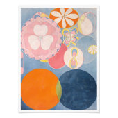 Hilma Af Klint、10番目に大きいNo2、抽象芸術・アート フォトプリント (正面)