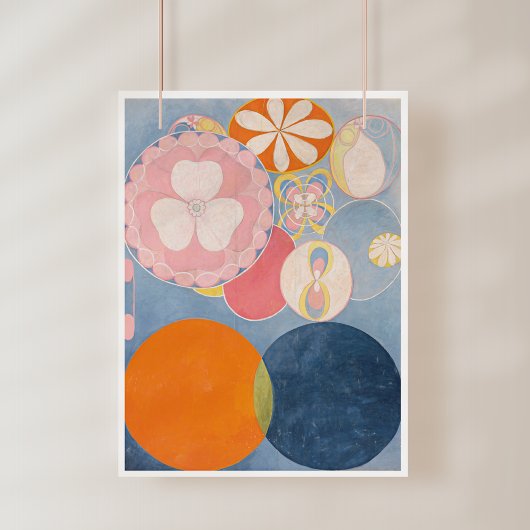 Hilma Af Klint、10番目に大きいNo2、抽象芸術・アート フォトプリント