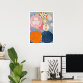 Hilma Af Klint、10番目に大きいNo2、抽象芸術・アート ポスター (ホームオフィス)