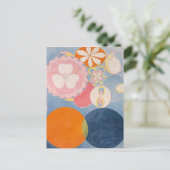 Hilma Af Klint、10番目に大きいNo2、抽象芸術・アート ポストカード (スタンド正面)