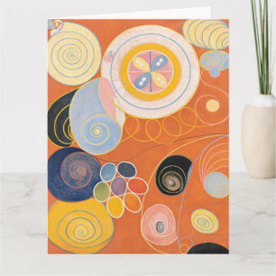 Hilma Af Klint、10番目に大きいNo3、抽象芸術・アート カード