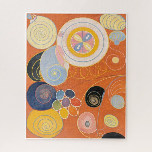 Hilma Af Klint、10番目に大きいNo3、抽象芸術・アート ジグソーパズル (縦)