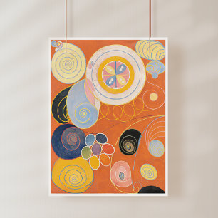 Hilma Af Klint、10番目に大きいNo3、抽象芸術・アート フォトプリント