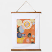 Hilma Af Klint、10番目に大きいNo3、抽象芸術・アート 吊り下げ型タペストリー (正面)