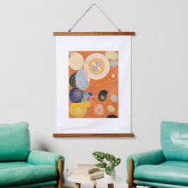 Hilma Af Klint、10番目に大きいNo3、抽象芸術・アート 吊り下げ型タペストリー