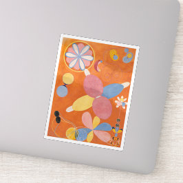 Hilma Af Klint、10番目に大きいNo4、抽象芸術・アート シール