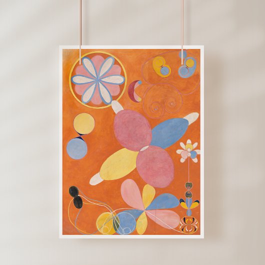 Hilma Af Klint、10番目に大きいNo4、抽象芸術・アート フォトプリント