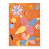 Hilma Af Klint、10番目に大きいNo4、抽象芸術・アート フォトプリント (正面)