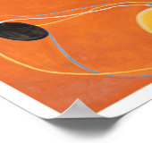 Hilma Af Klint、10番目に大きいNo4、抽象芸術・アート ポスター (角)