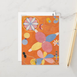 Hilma Af Klint、10番目に大きいNo4、抽象芸術・アート ポストカード