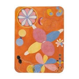 Hilma Af Klint、10番目に大きいNo4、抽象芸術・アート マグネット
