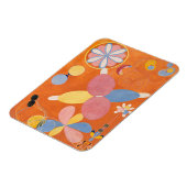 Hilma Af Klint、10番目に大きいNo4、抽象芸術・アート マグネット (左側)