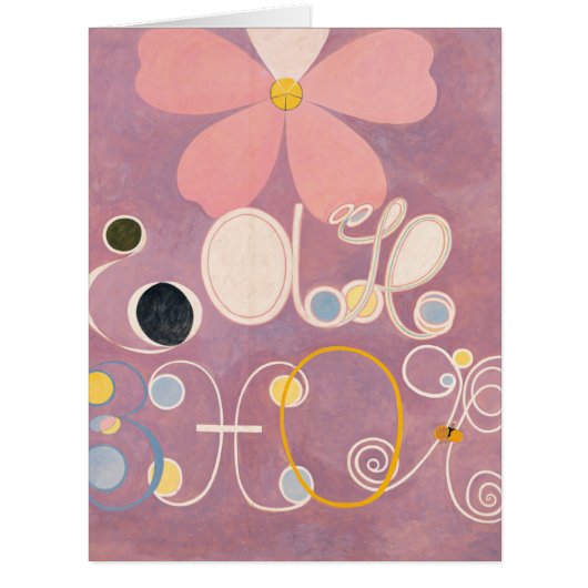 Hilma Af Klint、10番目に大きいNo5、抽象芸術・アート (正面)