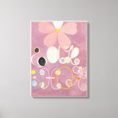 Hilma Af Klint、10番目に大きいNo5、抽象芸術・アート キャンバスプリント (正面)