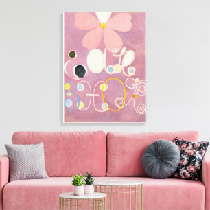 Hilma Af Klint、10番目に大きいNo5、抽象芸術・アート キャンバスプリント