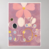 Hilma Af Klint、10番目に大きいNo5、抽象芸術・アート ポスター (正面)