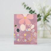 Hilma Af Klint、10番目に大きいNo5、抽象芸術・アート ポストカード (スタンド正面)