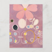Hilma Af Klint、10番目に大きいNo5、抽象芸術・アート ポストカード (正面)