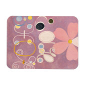 Hilma Af Klint、10番目に大きいNo5、抽象芸術・アート マグネット (横)