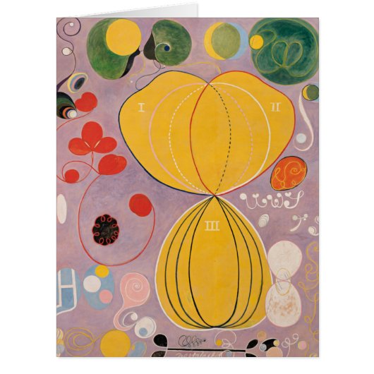 Hilma Af Klint、10番目に大きいNo7、抽象芸術・アート (正面)