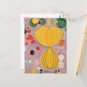 Hilma Af Klint、10番目に大きいNo7、抽象芸術・アート ポストカード