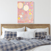 Hilma Af Klint、10番目に大きいNo8、抽象芸術・アート キャンバスプリント (インサイチュ (寝室))