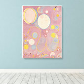 Hilma Af Klint、10番目に大きいNo8、抽象芸術・アート キャンバスプリント (インサイチュ (ウッドフロア))