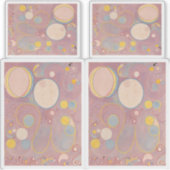Hilma Af Klint、10番目に大きいNo8、抽象芸術・アート シール (正面)