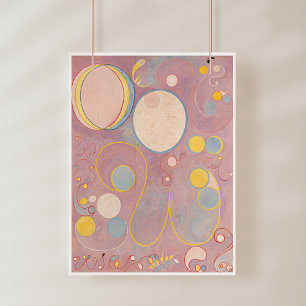 Hilma Af Klint、10番目に大きいNo8、抽象芸術・アート フォトプリント