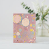 Hilma Af Klint、10番目に大きいNo8、抽象芸術・アート ポストカード (スタンド正面)