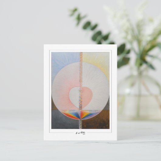 Hilma af Klint #103 - Fine Art ポストカード (スタンド正面)