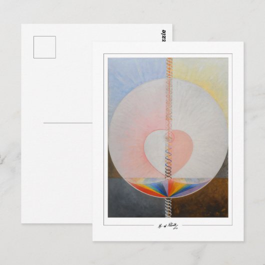 Hilma af Klint #103 - Fine Art ポストカード (正面/裏面)