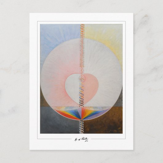 Hilma af Klint #103 - Fine Art ポストカード (正面)