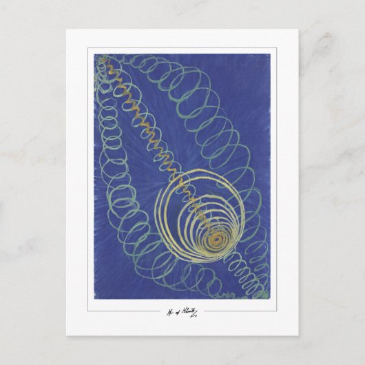 Hilma af Klint #10 - Fine Art ポストカード (正面)