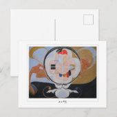 Hilma af Klint #124 - Fine Art ポストカード (正面/裏面)