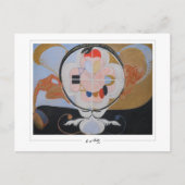 Hilma af Klint #124 - Fine Art ポストカード (正面)