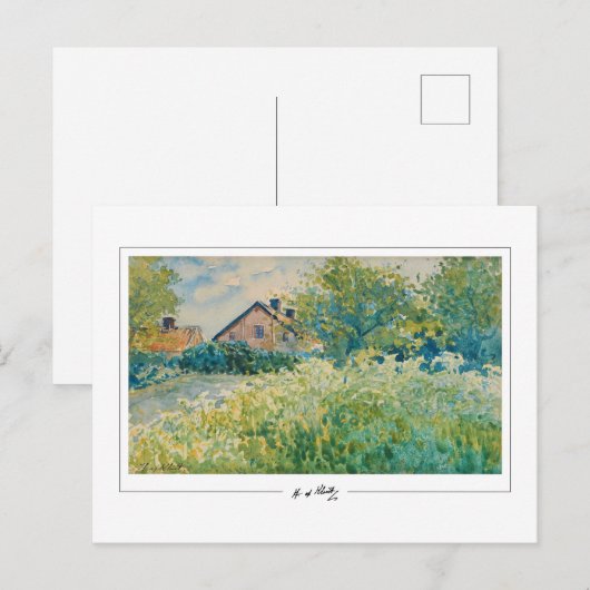 Hilma af Klint #13 - Fine Art ポストカード (正面/裏面)