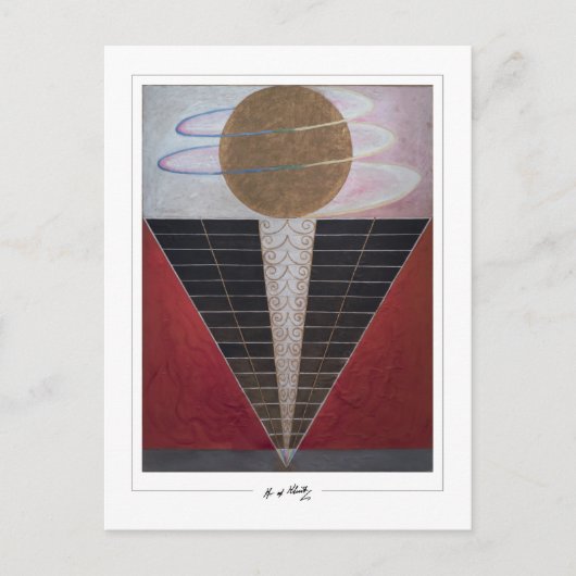 Hilma af Klint #142 - Fine Art ポストカード (正面)