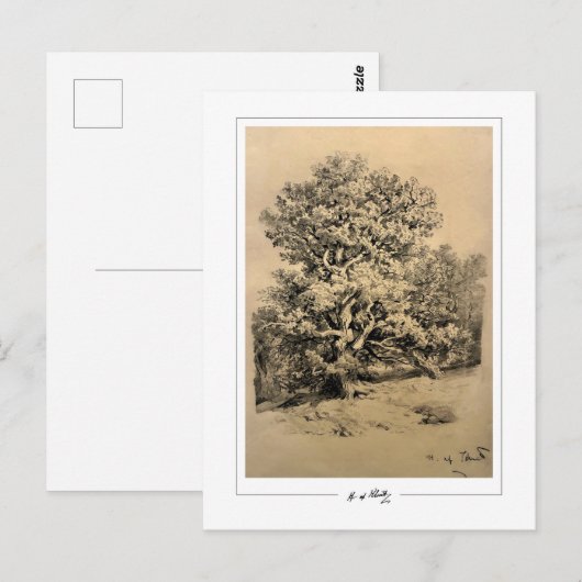 Hilma af Klint #165 - Fine Art ポストカード (正面/裏面)