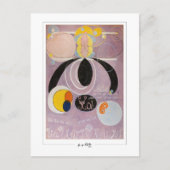 Hilma af Klint #41 - Fine Art ポストカード (正面)