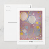 Hilma af Klint #90 - Fine Art ポストカード (正面/裏面)