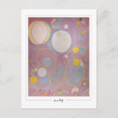 Hilma af Klint #90 - Fine Art ポストカード (正面)