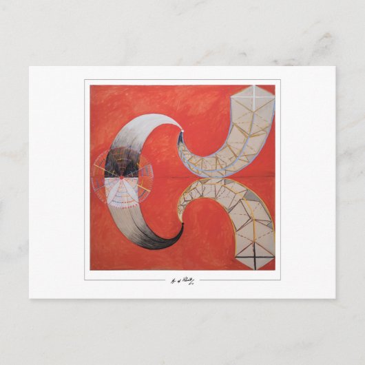 Hilma af Klint #9 - Fine Art ポストカード (正面)
