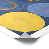 Hilma Af Klint Abstract Art Poster Indigo ポスター (角)