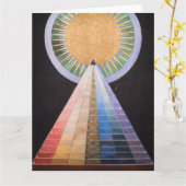 Hilma Af Klint, Altarpiece No.1,抽象芸術・アート カード (黄色い花)